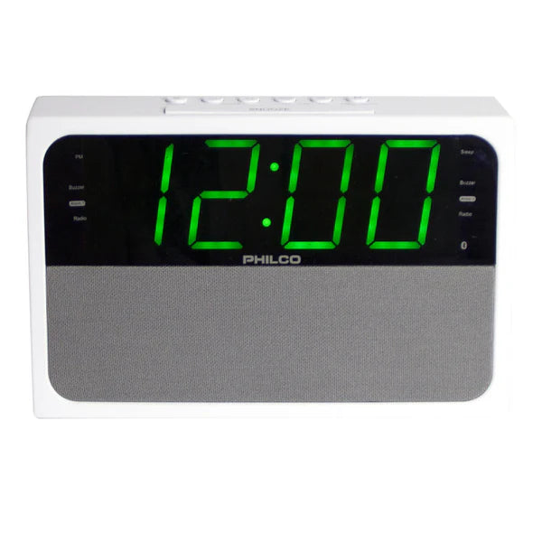 Radio Reloj Digital  Bluetooth 1018 Pantalla 1.8 Philco