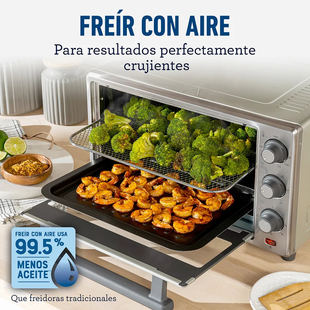 Horno Oster® de 25L con freidora de aire TSSTTVLS25