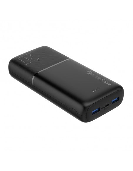 Power Bank Carga Rápida  20.000 mAh Black DUSTED