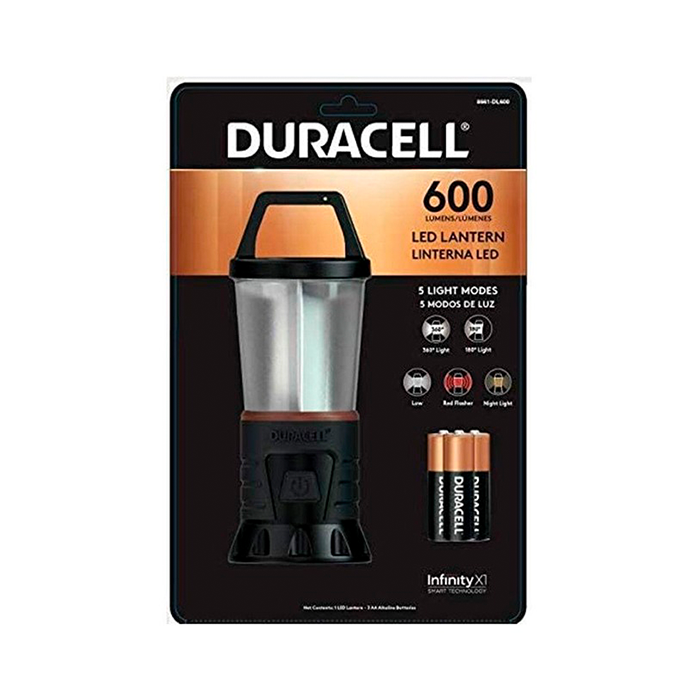 Linterna Tipo Camping Duracell 600 Lúmenes