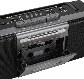 Rario Cassette Modelo Vintage BT PX-700BT NEGRA