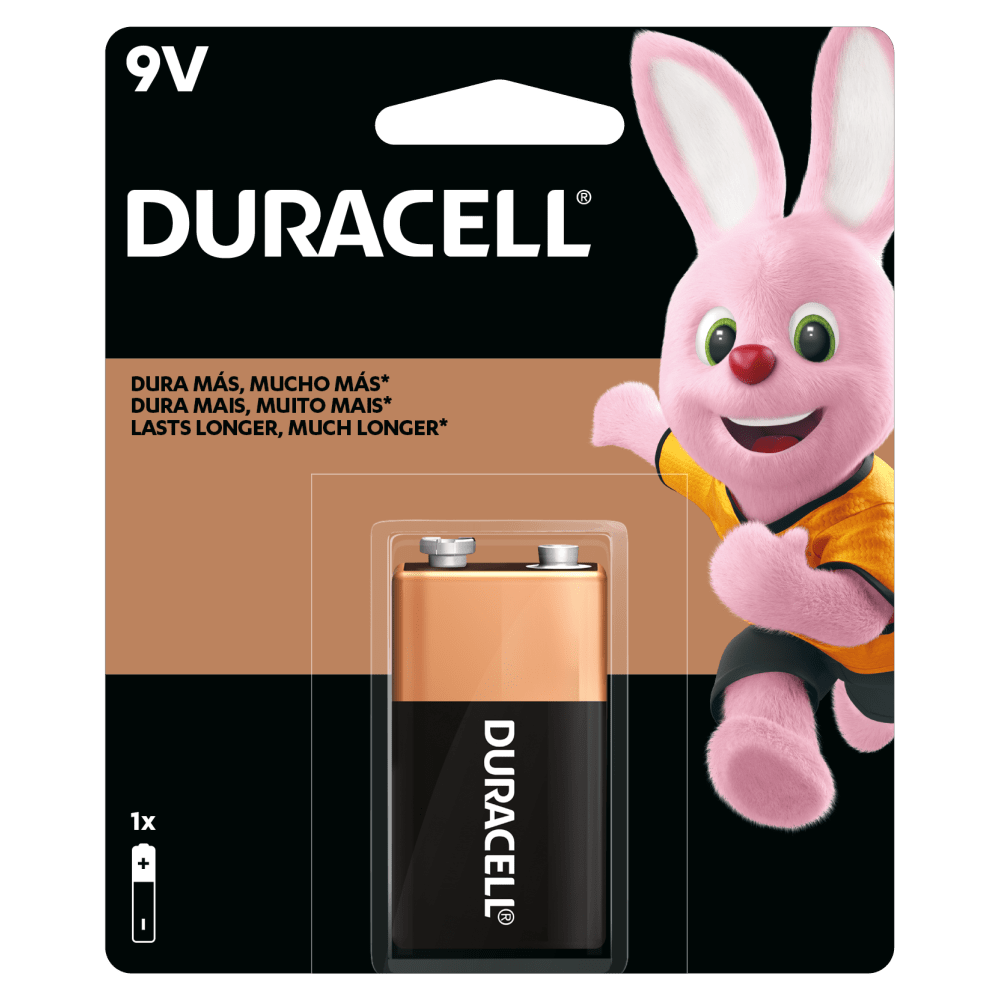 Batería alcalina 9V Duracell