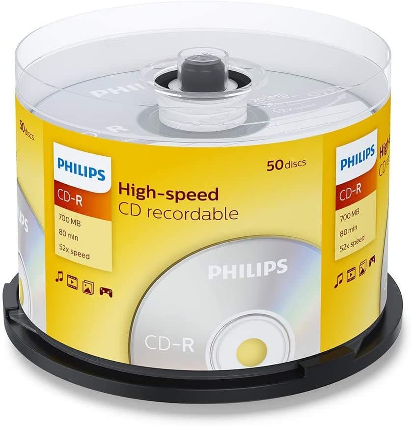 DISCO CD-R 700 MB PHILIPS