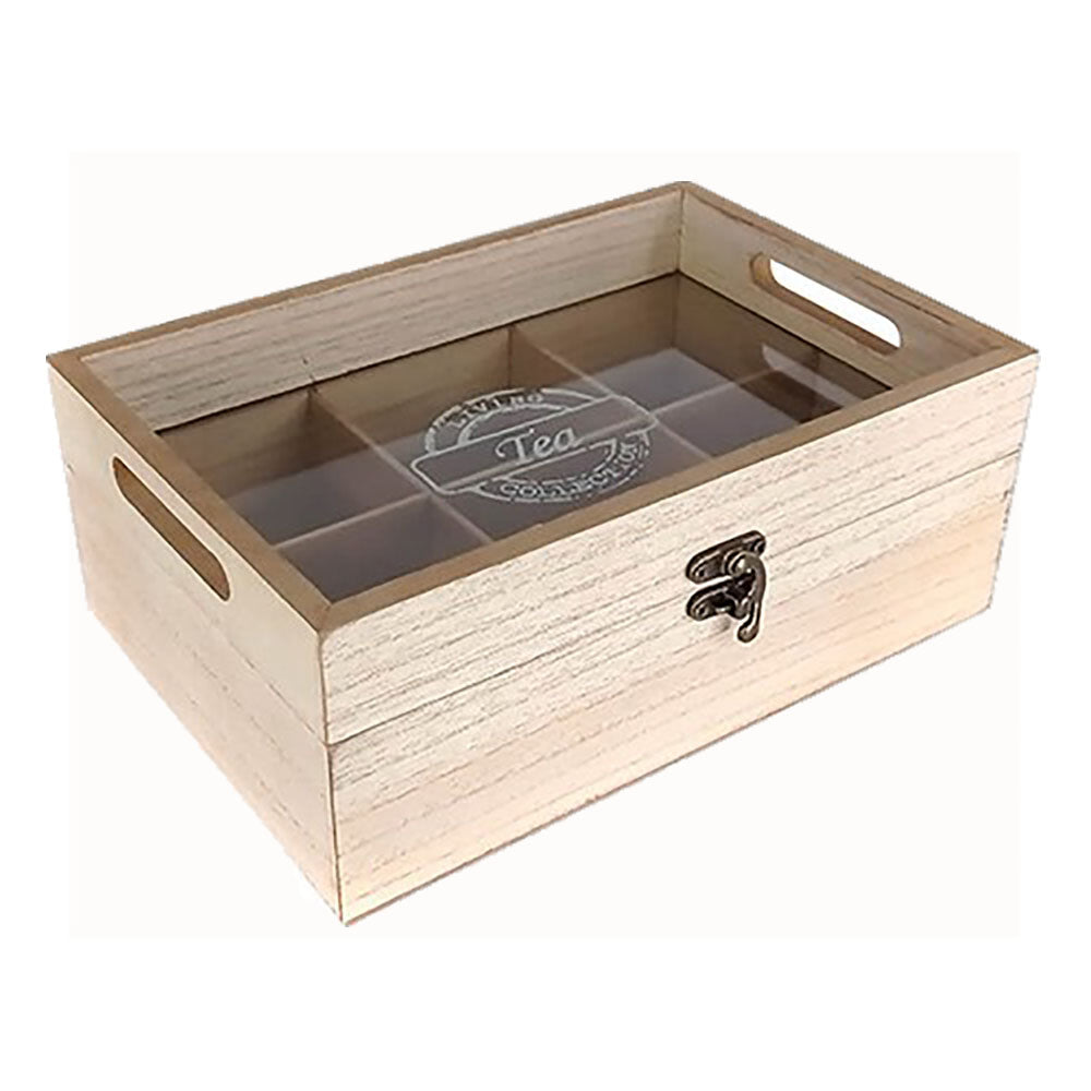 Caja De Te 6 Espacios Con Bandeja Living Collection