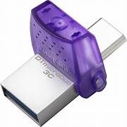 Pendrive Kingston DataTraveler MicroDuo 3C 128GB, USB 3.2, Type-C/Type-A