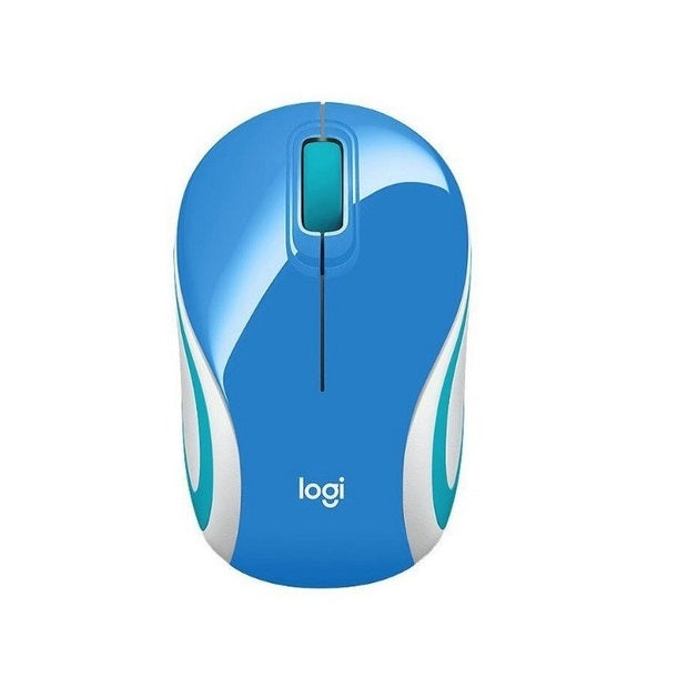 Mouse Inalámbrico Logitech M187 Mini Blue