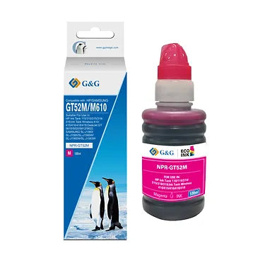 Tinta Alternativa GT(51BK/53BK) / GT52 Cyan, Magenta, Yellow