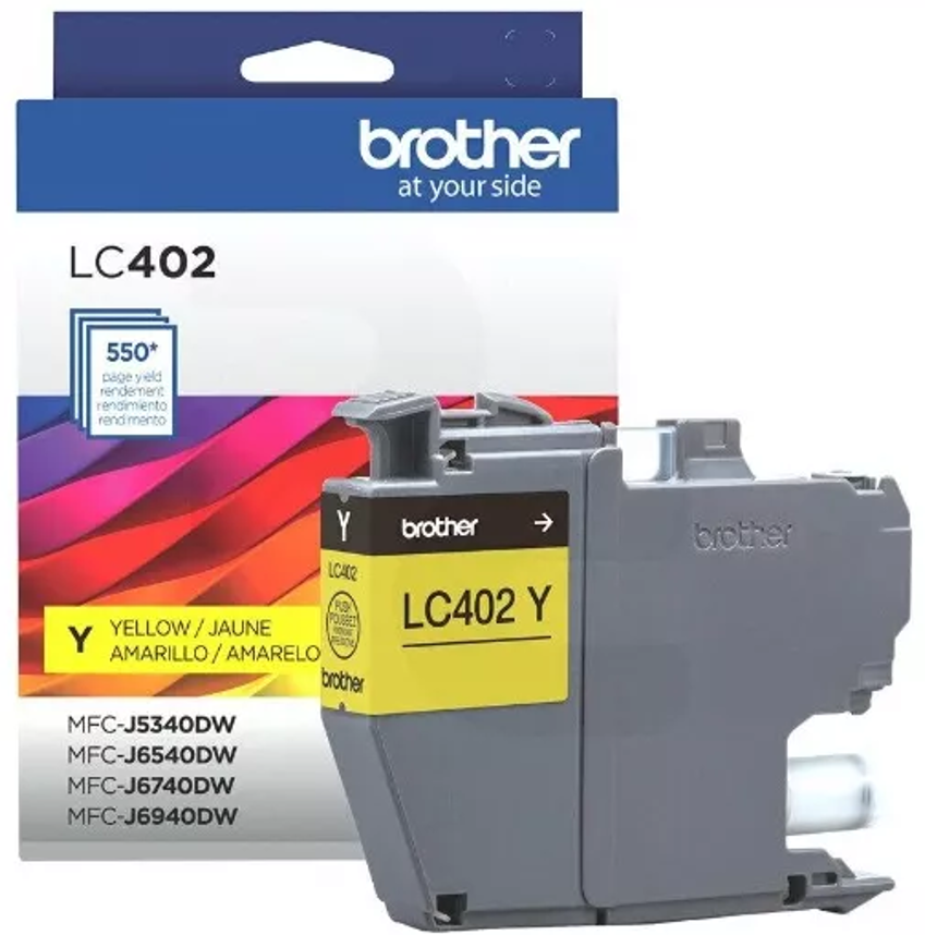 Cartucho Original Brother LC402 Yellow