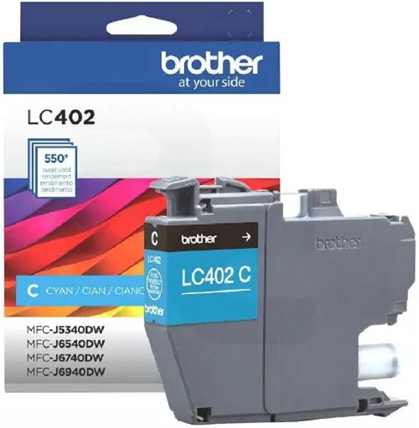 Cartucho Original Brother LC402 Cyan