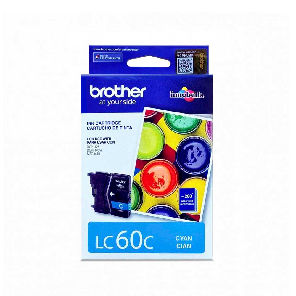 Cartucho de Tinta Original Brother LC-60 Cyan