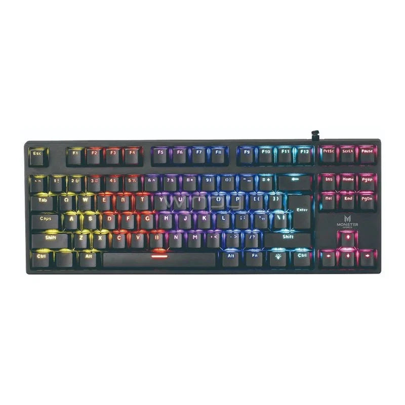 Teclado Gamer Monster Punisher T3117