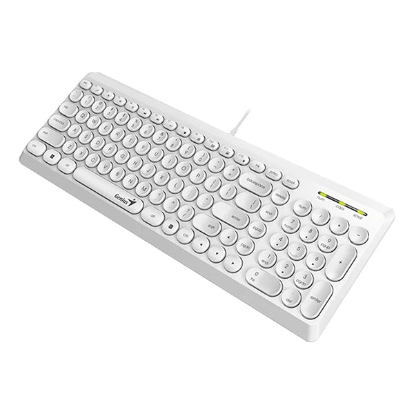 Teclado Genius SlimStar Q200 White (Es)