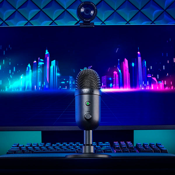 Micrófono Razer Seiren v2 X Black