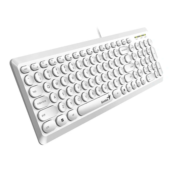 Teclado Genius SlimStar Q200 White (Es)