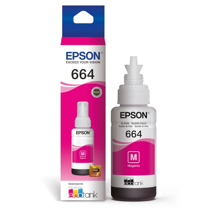 Tinta Original Epson T664 Magenta