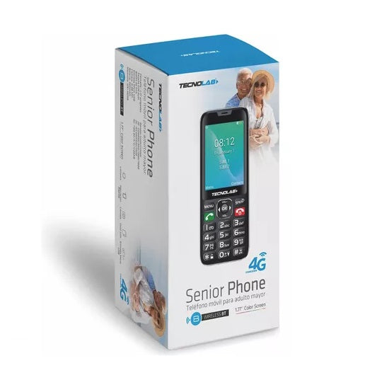 Celular Senior Phone 4G Tl487 Blue Tecnolab