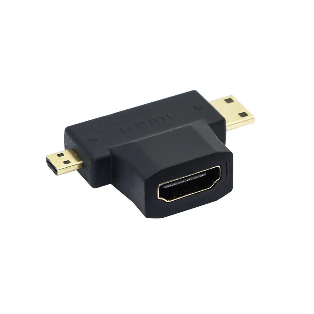 Adaptador mini / micro HDMI 1080p macho a HDMI hembra / UL-ADMCHD600