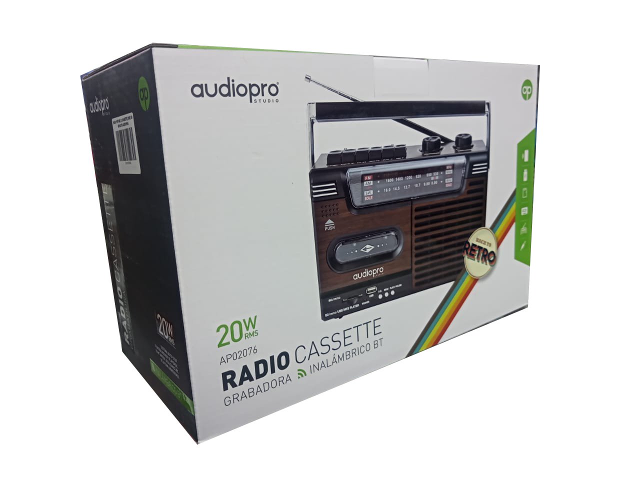 Radio Retro de Cassette Audio Pro