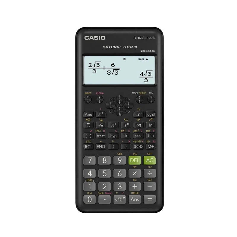 Calculadora Científica Casio FX-82ES Plus Black