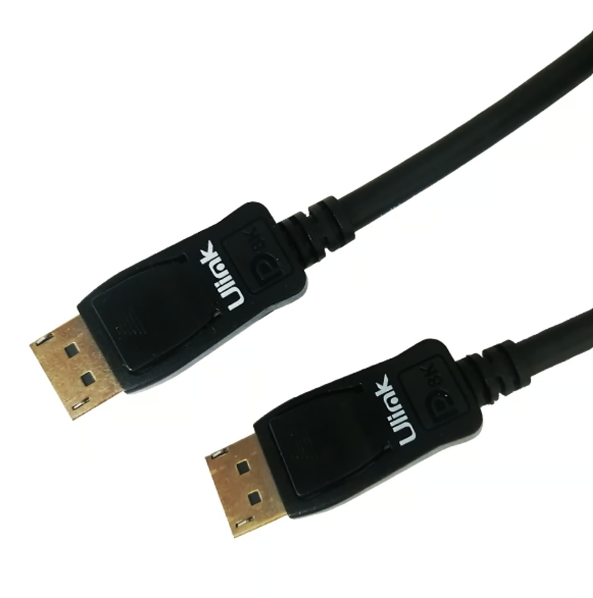 Cable Display Port Ultra HD 8k Macho - Macho Ulink