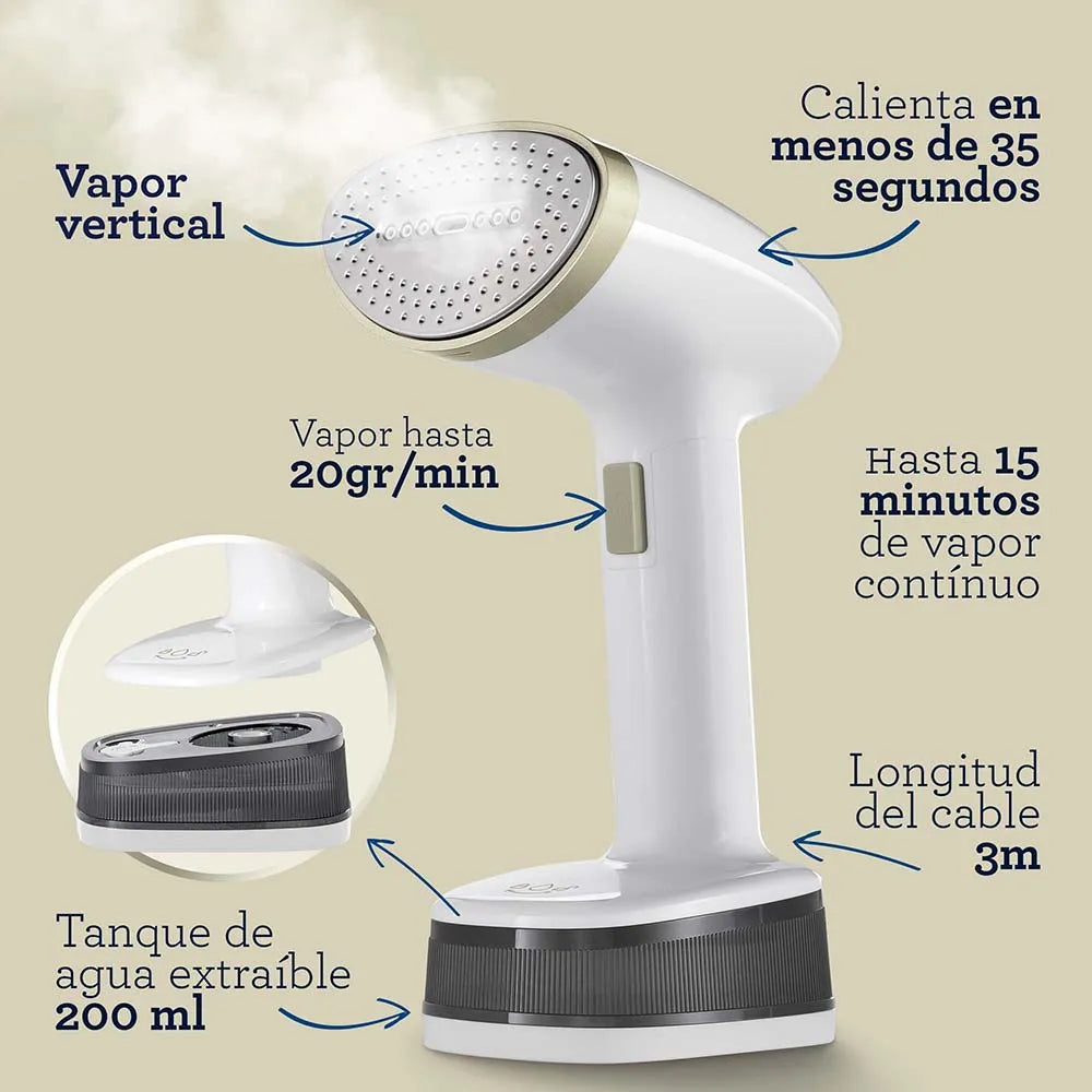 Vaporizador de prendas de mano plegable GCSTFS200