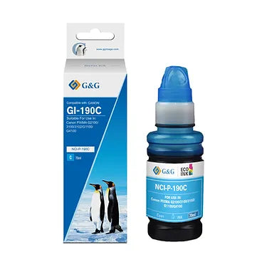 Tinta Alternativa  Gi-190 Cyan 70 ml G&G