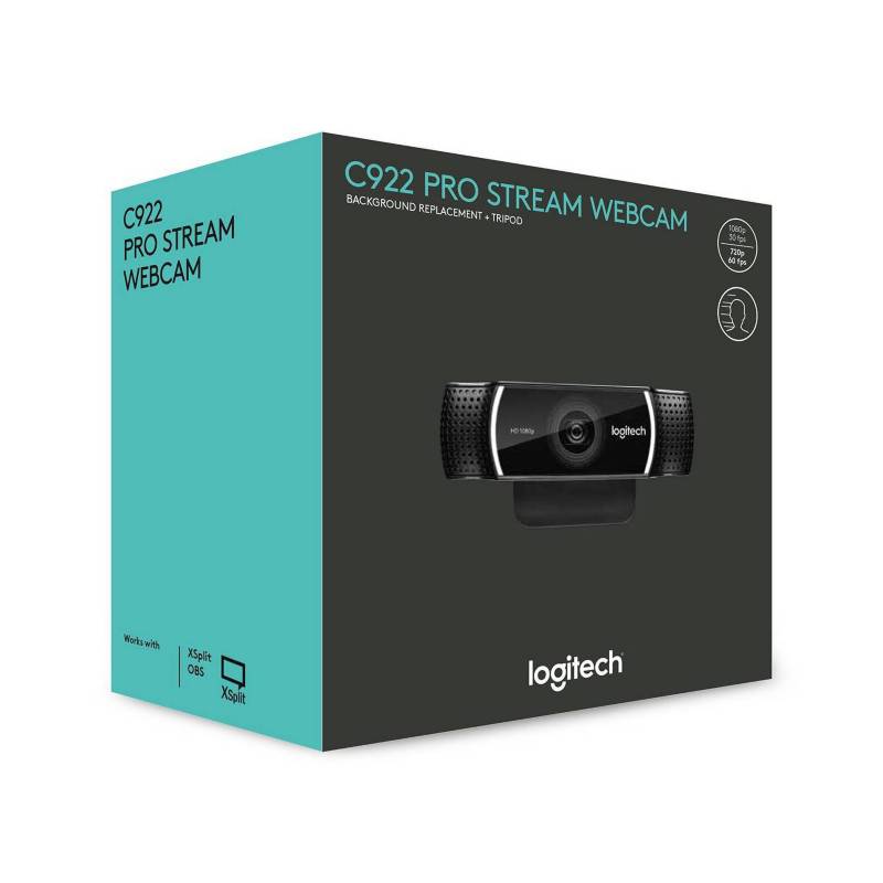 Cámara Web Logitech C922 PRO HD Stream