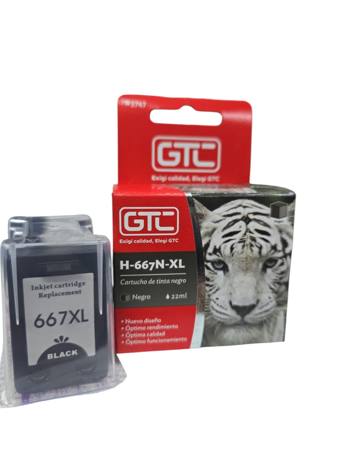 Tinta Alternativa GTC H667 BK (Black)