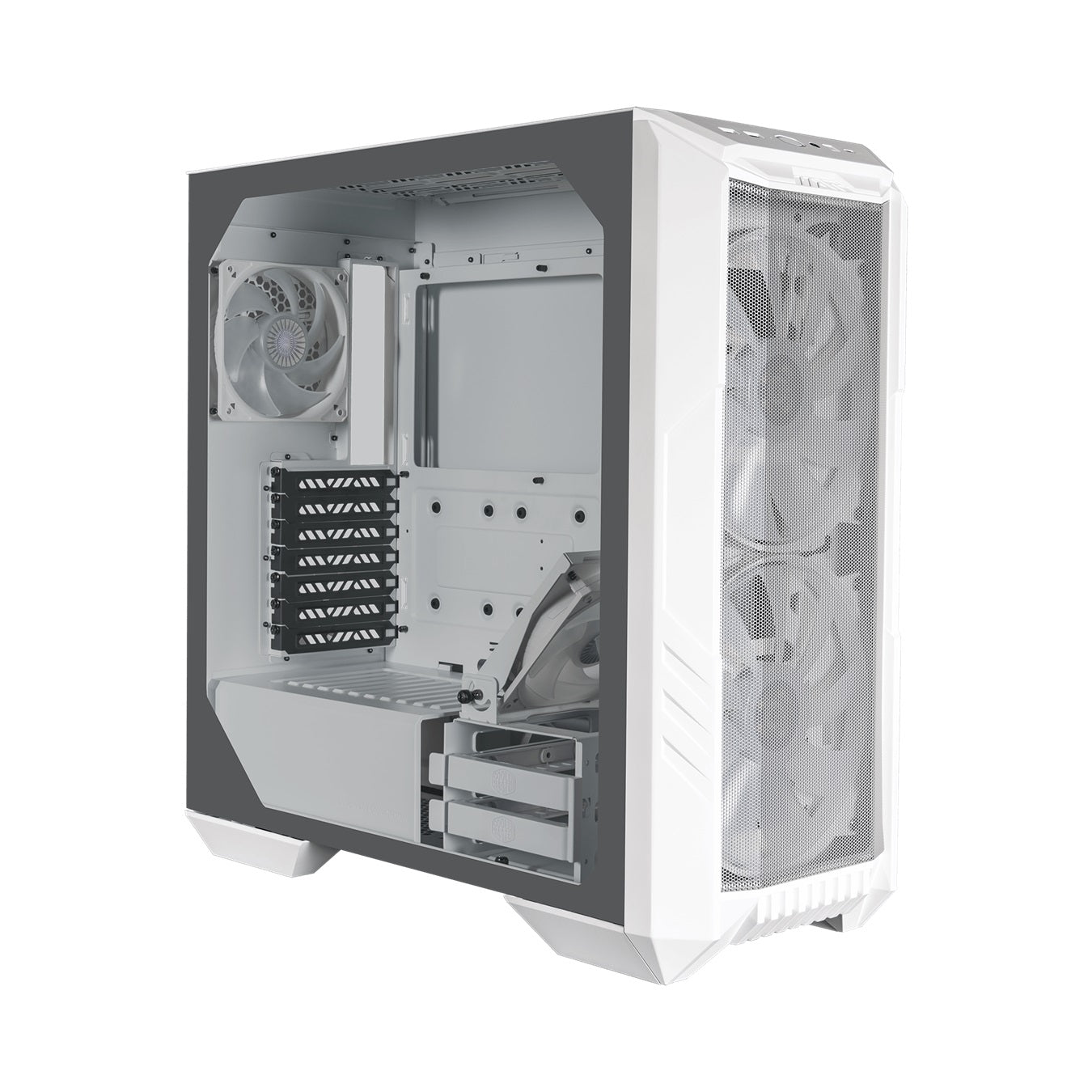 Gabinete Gamer Cooler Master HAF 500 White