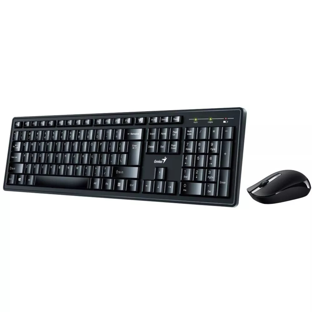 Combo Teclado Y Mouse Smart Inalámbrico KM-8200 Negro Genius