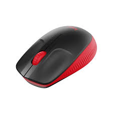 Mouse Inalámbrico Logitech Full Size M190 Red/Black