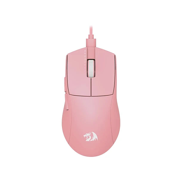 Mouse Cableado Redragon King Rosado