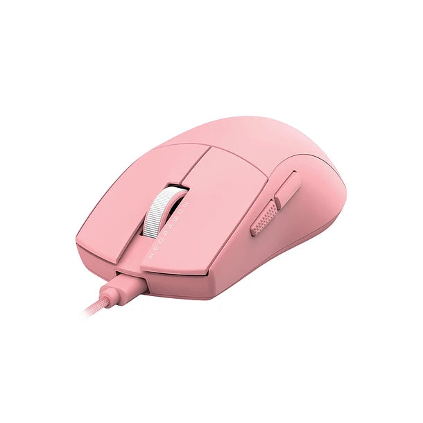 Mouse Cableado Redragon King Rosado