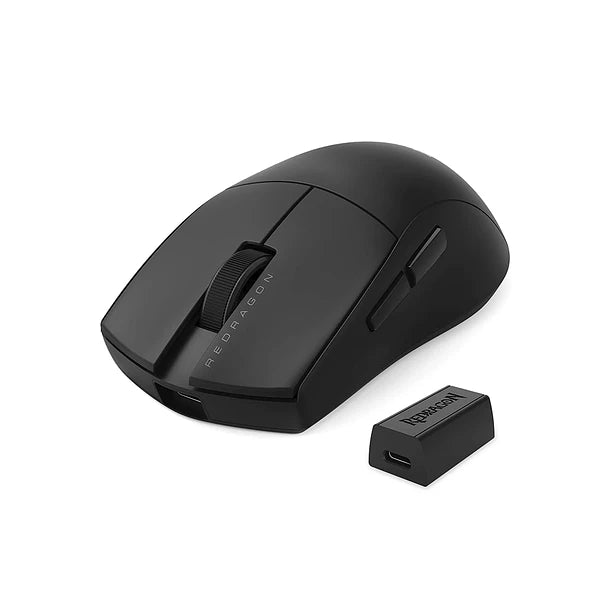 Mouse inalámbrico Redragon King PRO 1K Negro