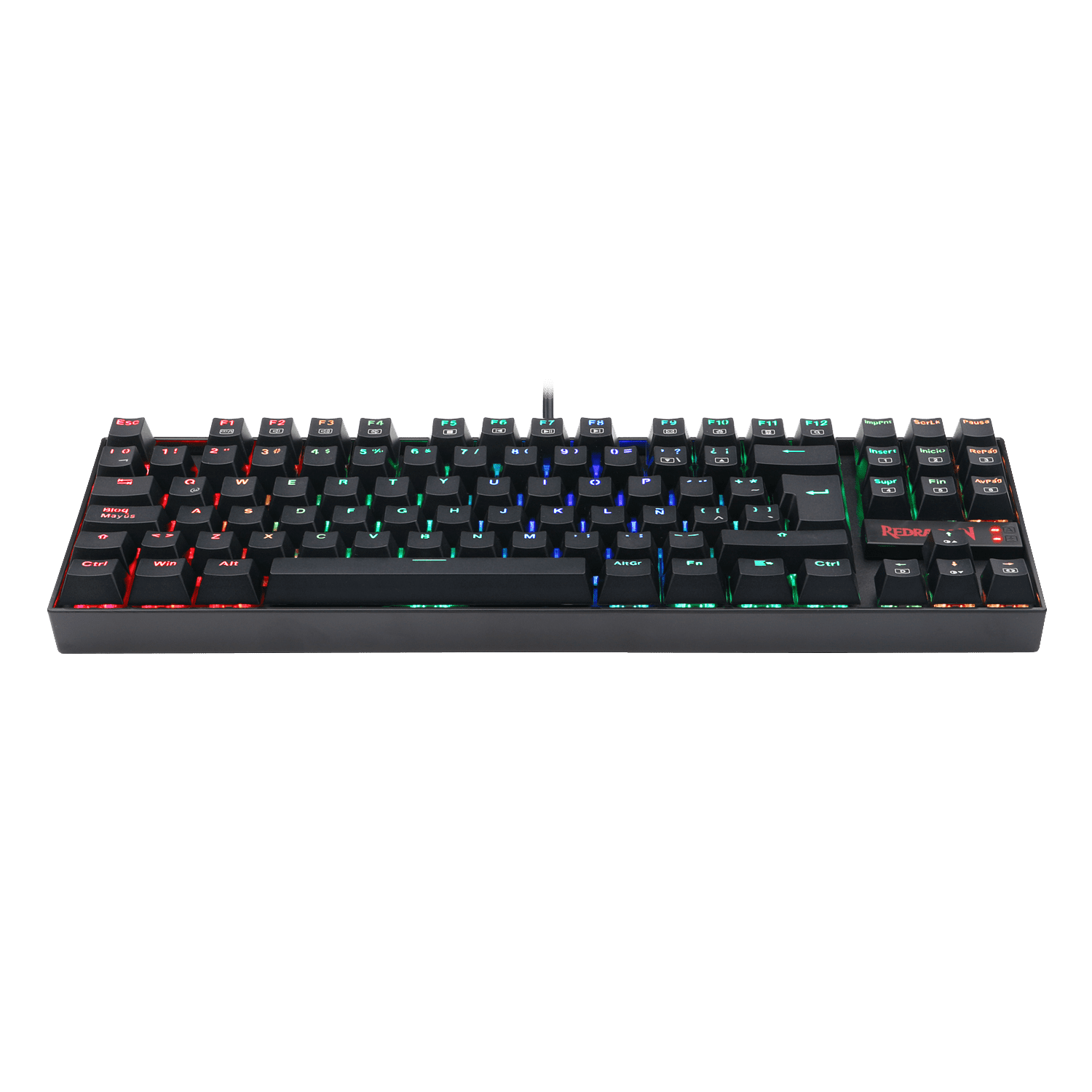 Teclado Mecánico Redragon Kumara K552 RGB Switch Red