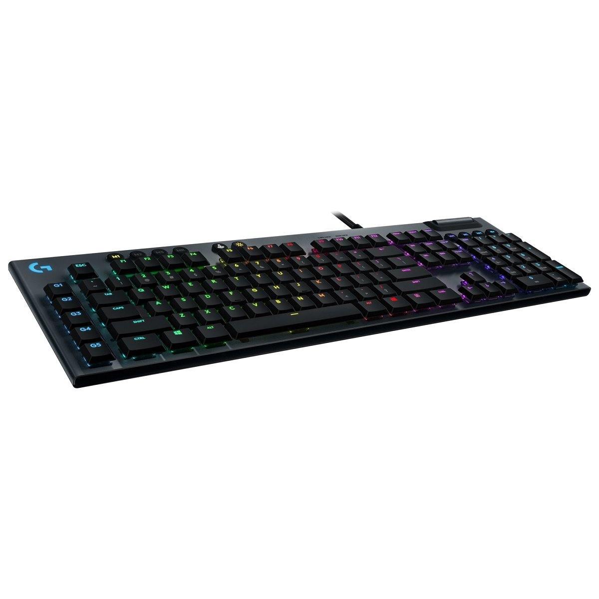 Teclado Mecanico Gamer Logitech G815 Lightsync Switch Brown (Layout Ingles)