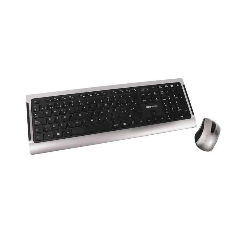 Kit Teclado + Mouse Inalámbrico TM-CMT-LD100 Tecmaster