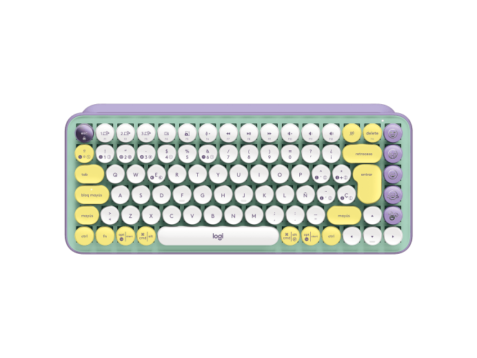 Teclado Mecánico Inalámbrico Logitech Pop Keys Daydream