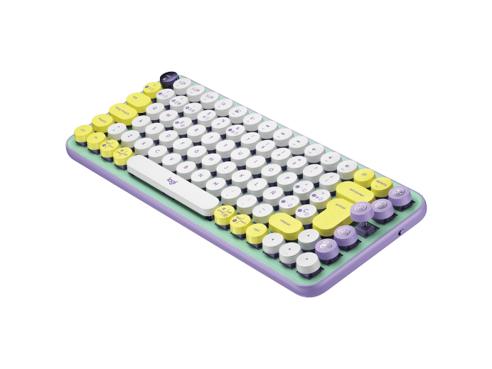 Teclado Mecánico Inalámbrico Logitech Pop Keys Daydream