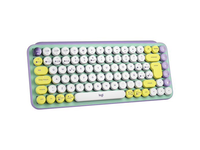 Teclado Mecánico Inalámbrico Logitech Pop Keys Daydream