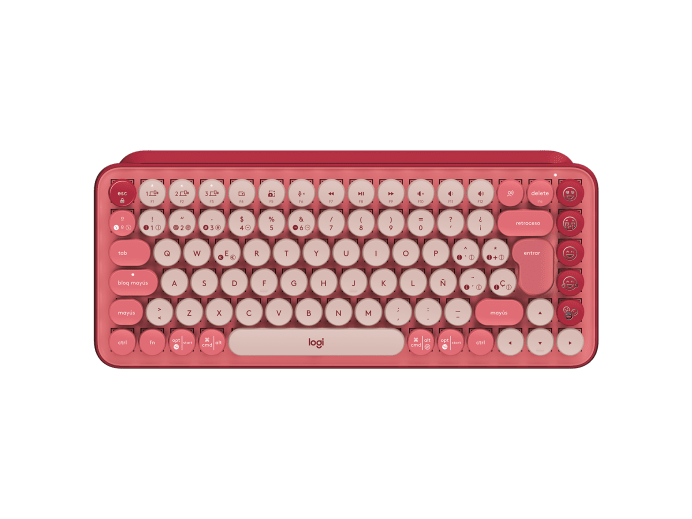 Teclado Mecánico Inalámbrico Logitech Pop Keys Heartbreaker