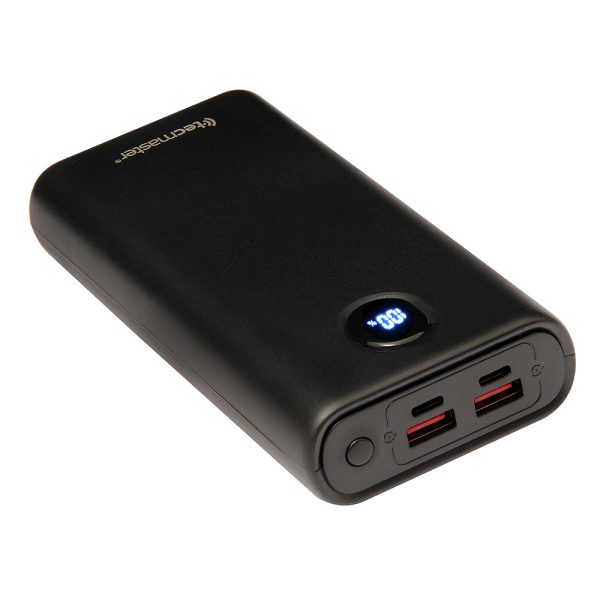 Powerbank PD, ABS Reforzado 20.000 MAH Negro