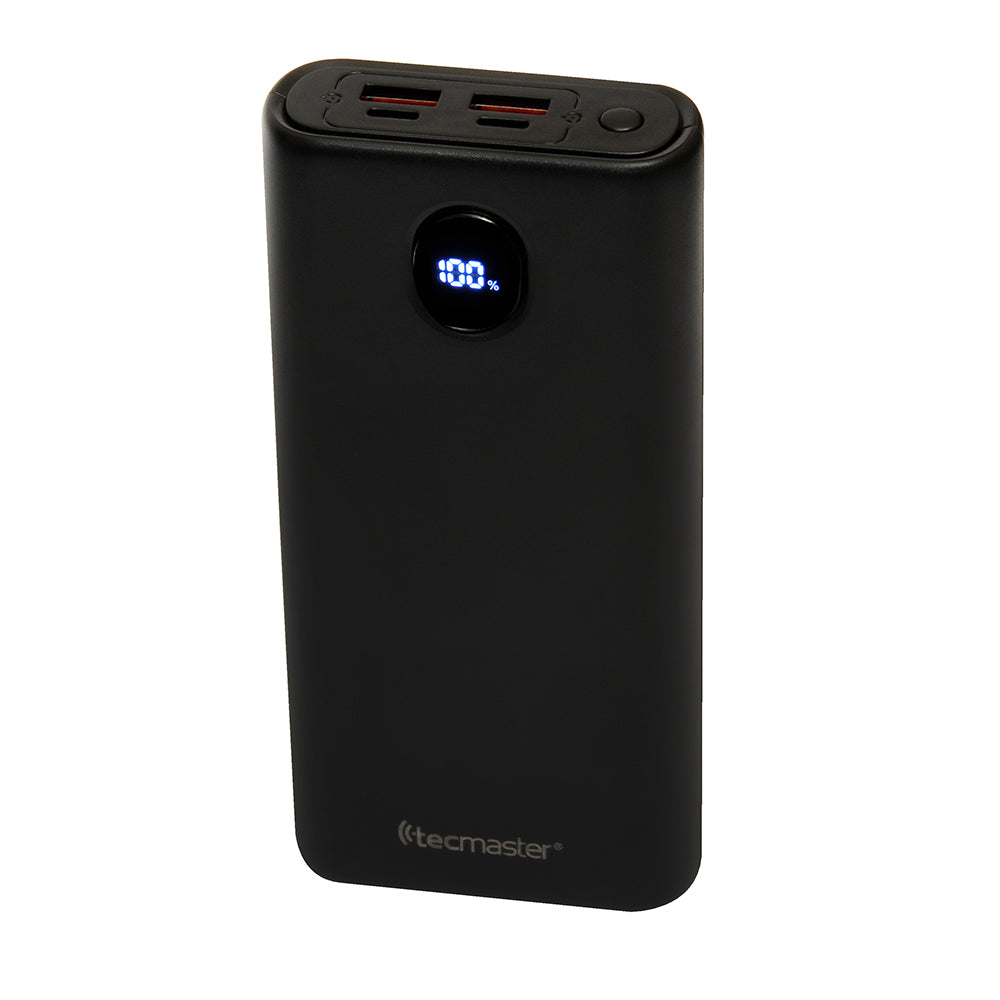 Powerbank PD, ABS Reforzado 20.000 MAH Negro