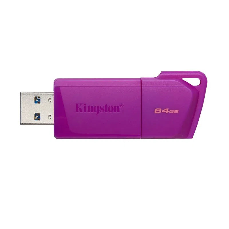 Pendrive Kingston Unidad Flash DataTraveler Exodia 64GB Purple  , USB 3.2