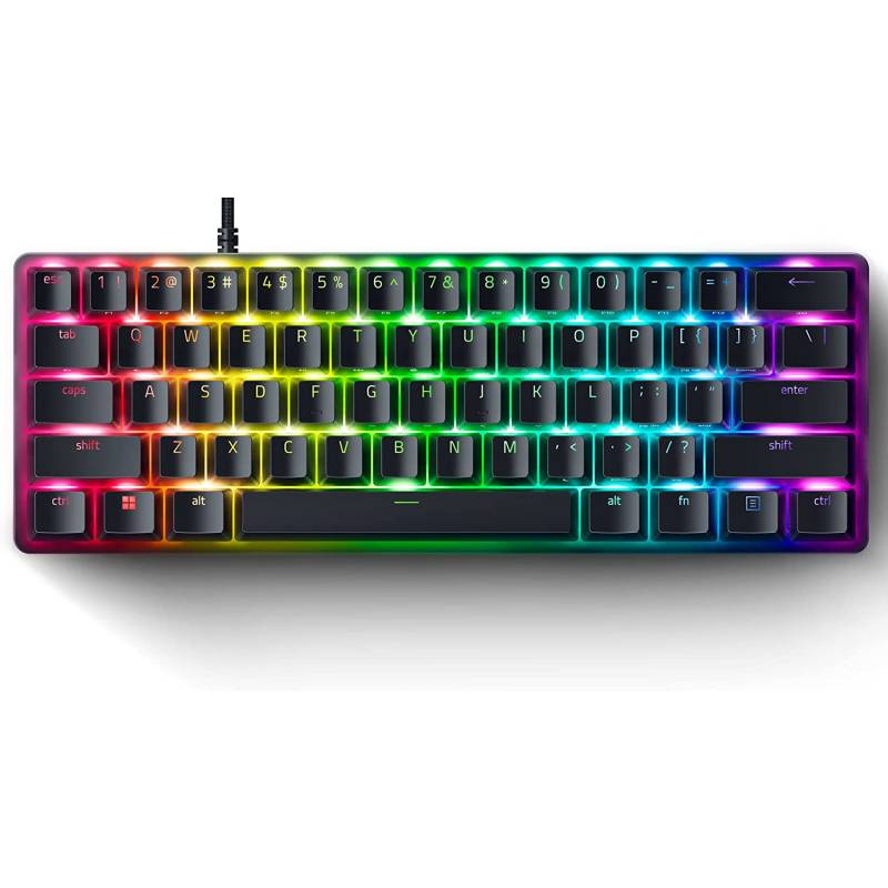 Teclado Huntsman Mini Black Razer Switch red (60%)