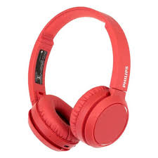 Audifonos Philips Over Ear Bluetooth TAH4205 ROJO