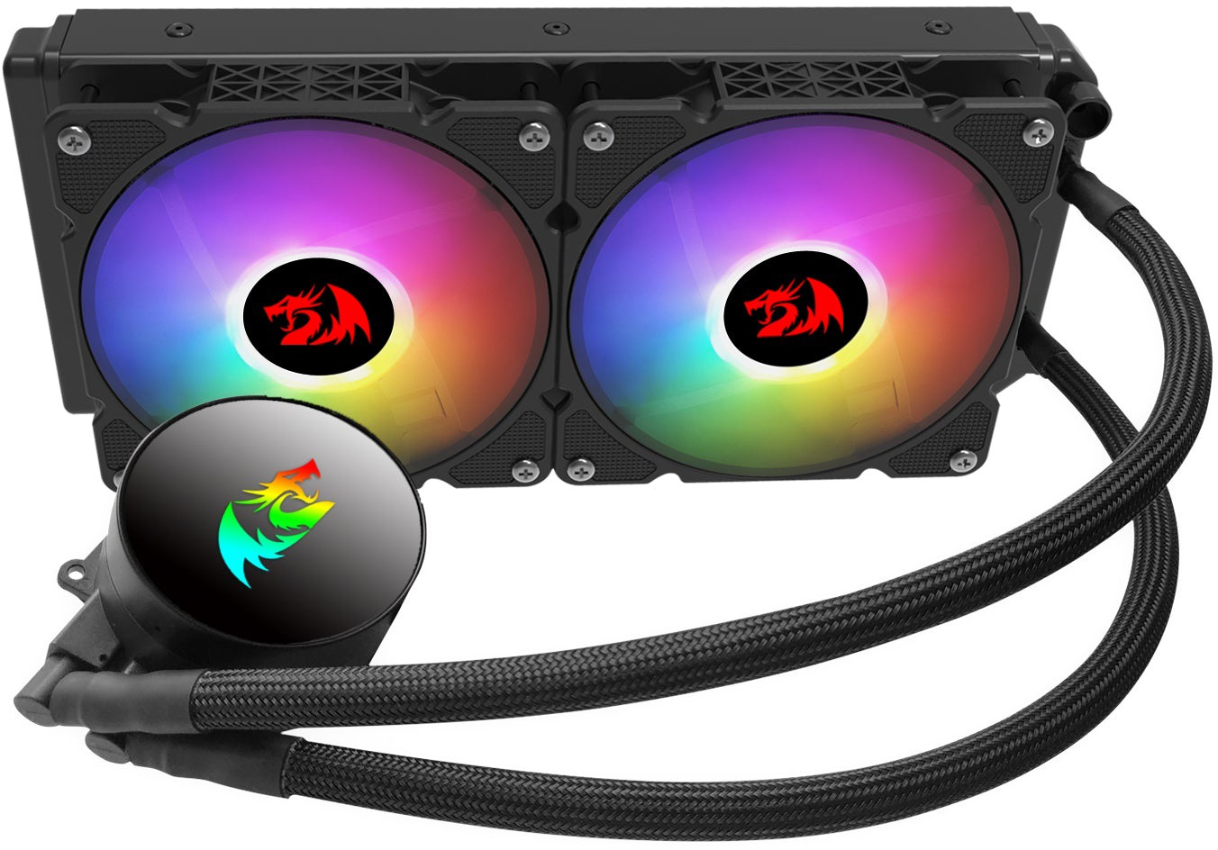 Ventilador Water Cooling Redragon Effect X Ccw3000 Rgb