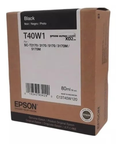 Tinta Original Epson T40W120 Black 80ML