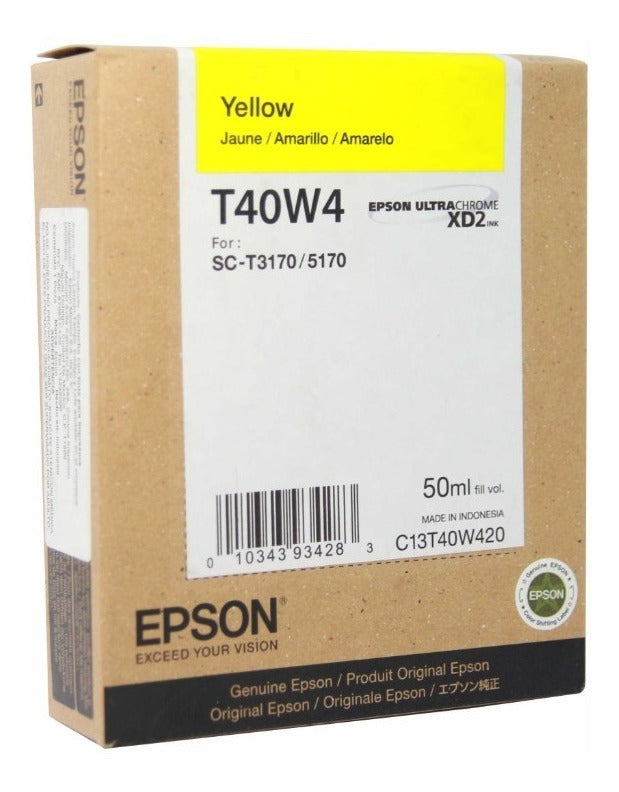 Tinta Original Epson T40W420 Yellow 50ML