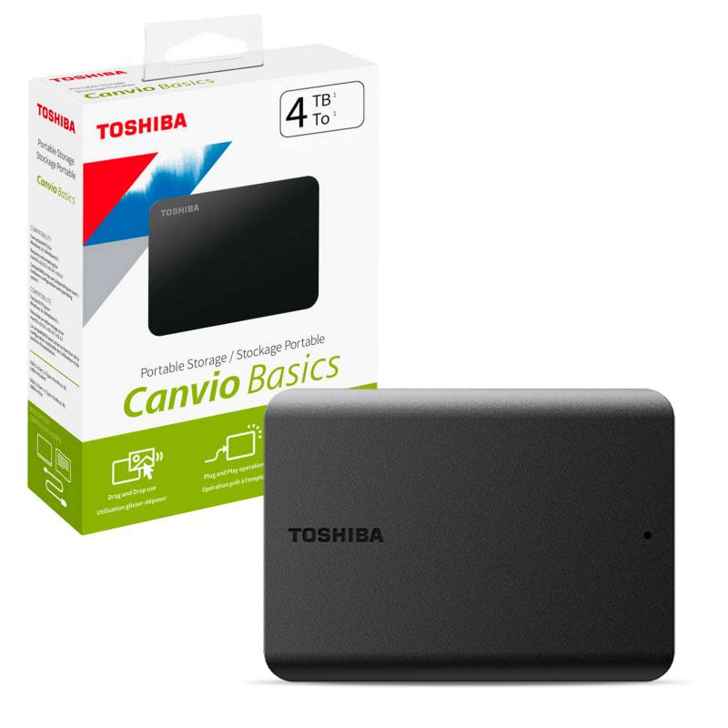 Disco Duro Externo Toshiba Canvio Basic 4TB